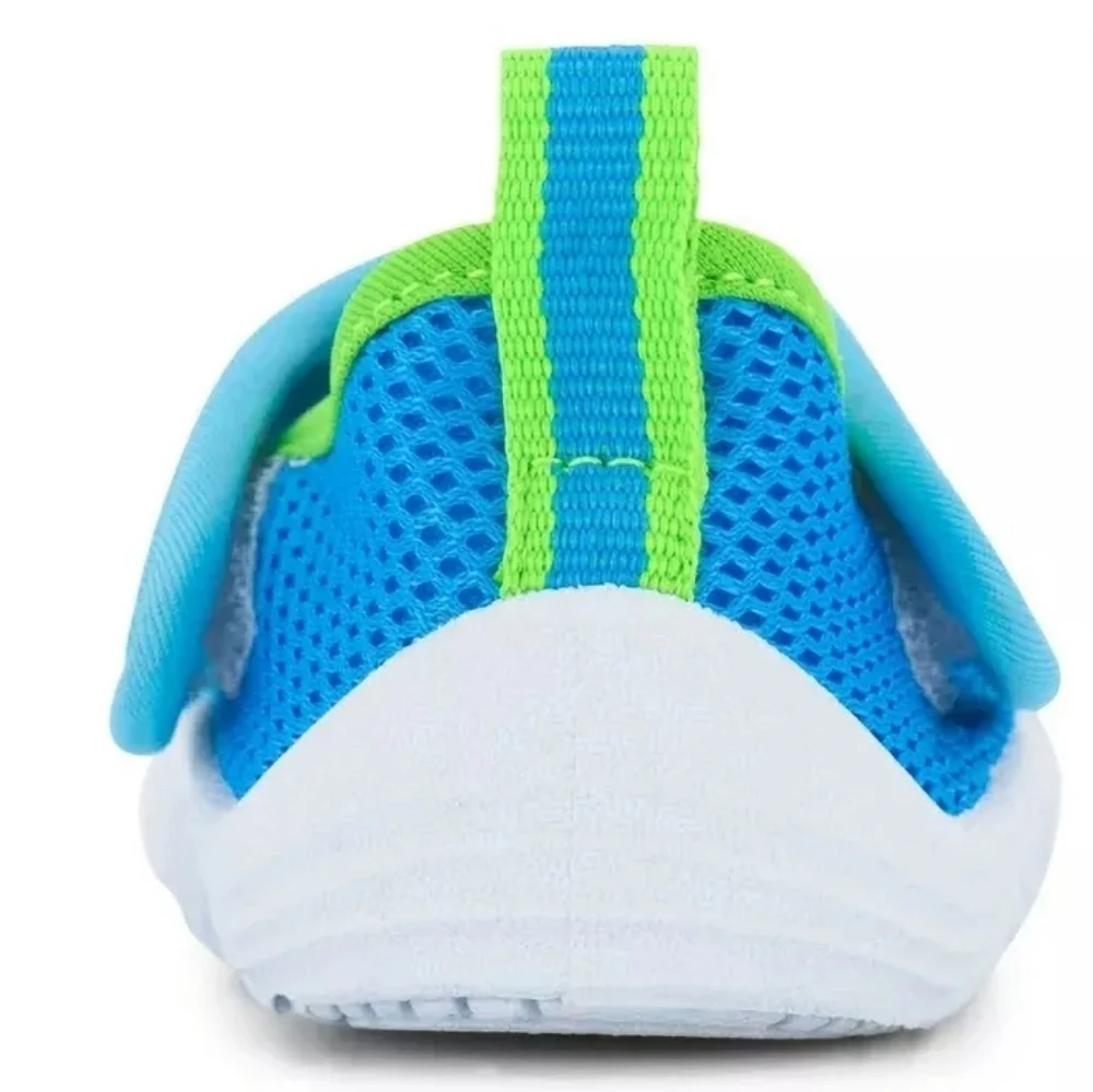 🛍 Speedo Kids Water Shoes - Aqua and Lime, Size XL, 11/12